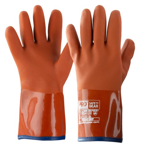 PROCHOICE THERMOGRIP GLOVE PREM PVC GLOVE W/REMOVABLE WINTER LINER 9